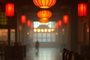 深海钟摆 悬疑新作，水下钟表指针停在十二点的特写