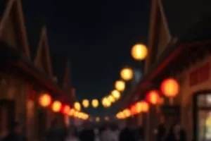 玻璃穹顶 反乌托邦片，透明穹顶下拥挤的阶梯广场